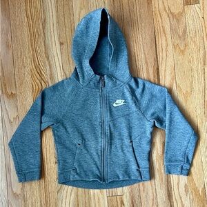 Nike tech fleece Kids grey Zip-Up Hoodie size kids M